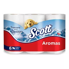 Papel Higiénico Scott Aromas 24 Unidades Doble Hoja