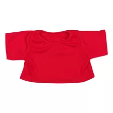 Camiseta De Camiseta Roja La Ropa De Oso De Peluche Se Adapt