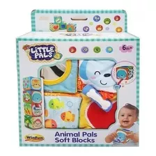 Bloques Soft Animales Win Fun 178 Color Multicolor