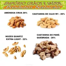 Mix De Castanhas Nobres 1kg Sem Uva Passa E Sem Amendoim