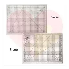 Base De Corte 60x45 Artesanato Dupla Face Transparente