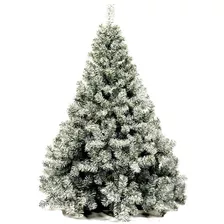 Árbol Navidad Bariloche Nevado Luxe 1,80m Cybermonday Sheshu