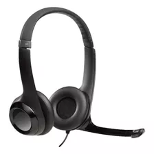 Headset Usb Logitech C/ Microfone - H390