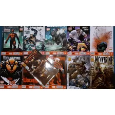 Lote 11 Gibis: Wolverine Nº 78-79-80-01-02-03-04-05-06-07 E 08 - As Origens E Nova Fase ( Panini-1ª E 2ª Séries-2011/2015 ) Super Heróis Marvel / X Men // Exclussivo