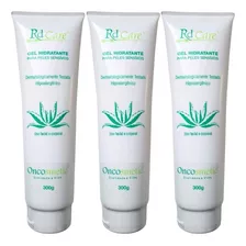 3x Gel Hidratante Hipoalergênico 300g P/ Sensível Oncosmetic