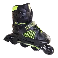 Patines En Linea Mongoose Ajustables Talla 21 A 24 Cms