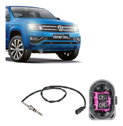 Sensor Temperatura Escape Volkswagen Amarok Motor 2.0  Foto 2