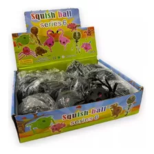 Squishy Con Forma De Araña (con Brillos) X 12 Unidades