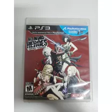 No More Heroes Heroes Paradise Ps3 Midia Física Completo