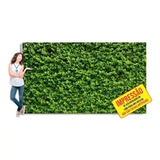 Painel Festa Muro Inglês Folhas Tropical Outono Fosco 3x3 M