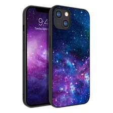 Funda Bentobe Iphone13 Mini Glow Dark Anti-caida Soft Galaxy