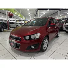 Chevrolet Sonic 1.6 Ltz Flex Aut Top De Linha C/ Couro