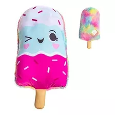 Cuddle Pals Chill Winksicle Ice Pop Almohada De Peluch...