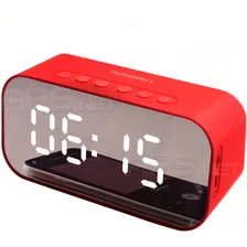 Reloj De Mesa Digital Durawell Spk-b015 - Vermelho 