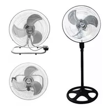 Pack De Dos Ventiladores 18 Pulgadas 3 En 1 Aspa Metalica