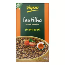 Lentilha Cozida No Vapor Vapza Caixa 250g