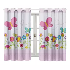 Cortina Estampada Para Quarta Infantil 2,00x1,50 Decoração