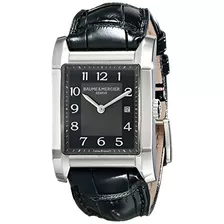 10019 Hampton Señoras De Cuero Negro Baume Mercier De Mujere