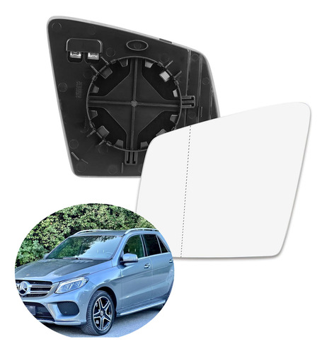 Foto de Luna Espejo Izq Compatible Mercedes W166 Gle Suv 2015-2018