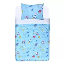 Plumón Sherpa Infantil Paza Y Media + Funda De Almohada