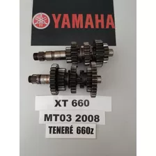 Câmbio Completo Yamaha Xt 660 Mt 03 660 2008 Tenerè 660z 01