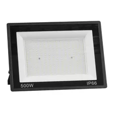 Refletor Led Holofote 500w Bivolt Prova D'água Branco Frio