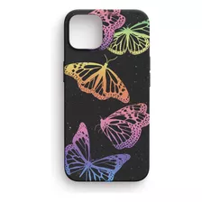 Carcasa Biodegradable iPhone 11 12 Pro Max Mini - Mariposas