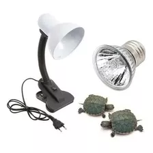 Luminária + Lâmpada Uva Uvb 3.0 110v 220v Repteis Sol 220v 25w