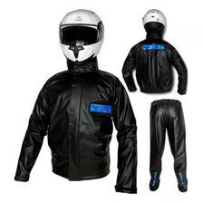 Capa Roupa De Chuva Motoqueiro Moto Masculina Feminina Nave 