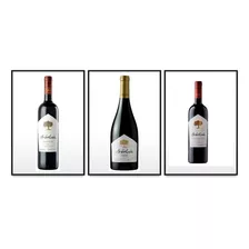 3 Vinos Arboleda Syrah/carmenere/cabernet Sauvignon