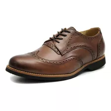 Sapato Social Modelo Ingles Oxford Gshoes - 6810 - Chocolate