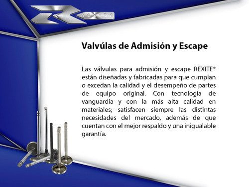 Par Vlvulas De Escape 015 F-250 8 Cil 5.8l 91 Al 96 Rexite Foto 4