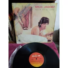 Mick Jagger - She's The Boss Vinilo Lp Promo