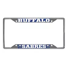 Placa De Matrícula Fanmats 14844 Buffalo Sabres De Metal Cro