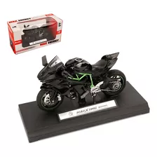 Niño Alear Kawasaki Motocicleta Juguete Carros Escala 1:18