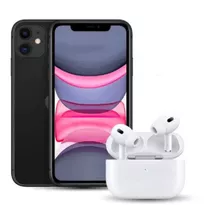 Celular iPhone 11 64 Gb Reacondicionado + Auriculares 