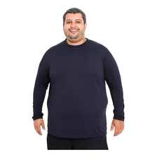 Camisa Plus Size Longa Dry Proteção Solar Uv 50 Anti-cloro