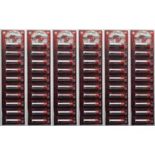 Pack 60 Pilas Alcalinas Red Power Aa Recortables Individuale