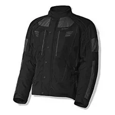 Motociclismo, Chaqueta Olympia Para Hombre Durham (gris, Med