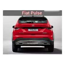 Aplique Friso Cromado Fiat Pulse Parachoque Traseiro 