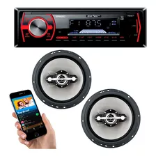 Aparelho Mp3 Com Bluetooth Radio Fm Usb+alto De 6 Polegadas