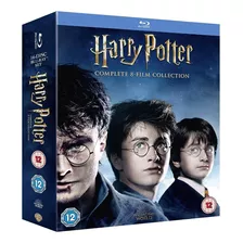 Harry Potter: The Complete 8 Film Collection Bluray Sellado!