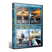 Liberen A Willy Free Willy Pack Saga Completa 4 Dvd Colecció