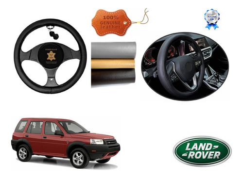 Tapetes Logo Land Rover + Cubre Volante Freelander 99 A 06 Foto 3
