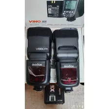 2 Godox Ving V860ii-n 2.4g Ttl Li-ion Battery Camera Flash 