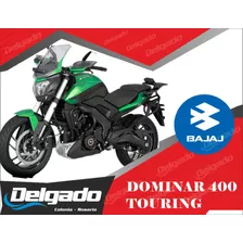 Moto Bajaj Dominar 400 Touring Financiada 100% Hasta 60 Cuo