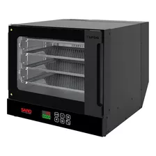 Forno Elétrico Turbo Com Vapor Digital Saro 70 Lt 4 Esteiras