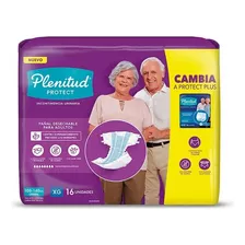 Pañal Para Adultos Plenitud Protect Pack De 16 X 4