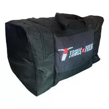 Bolsa De Equipamentos Tribos E Trilhas Whip Motocross Enduro Cor Preto