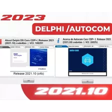 Atualização Scanner Autocom / Delphi 2023 Versão 2021.10